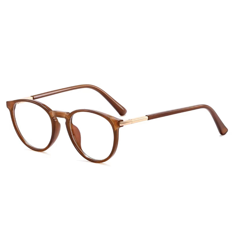  TR90 round Spring Hinge CP  Eyeglasses for Women