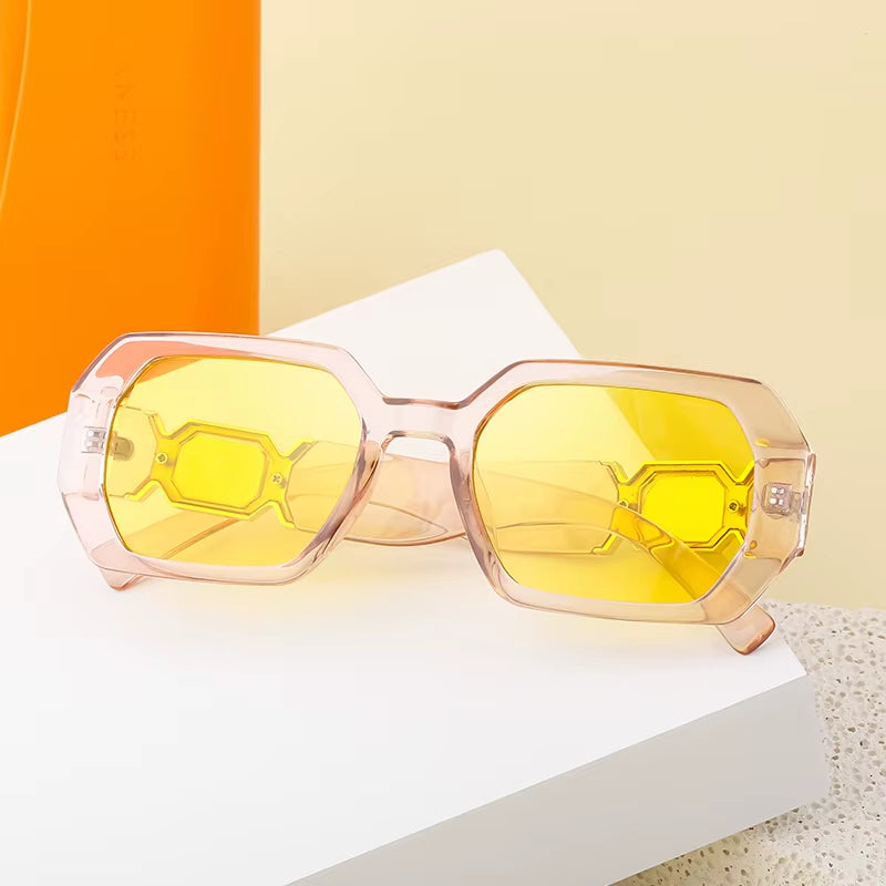 Fashion Square PC UV400 Sunglasses for Women