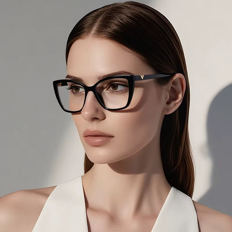  TR90 Frame CP Arms Spring Hinge Eyeglasses for Women