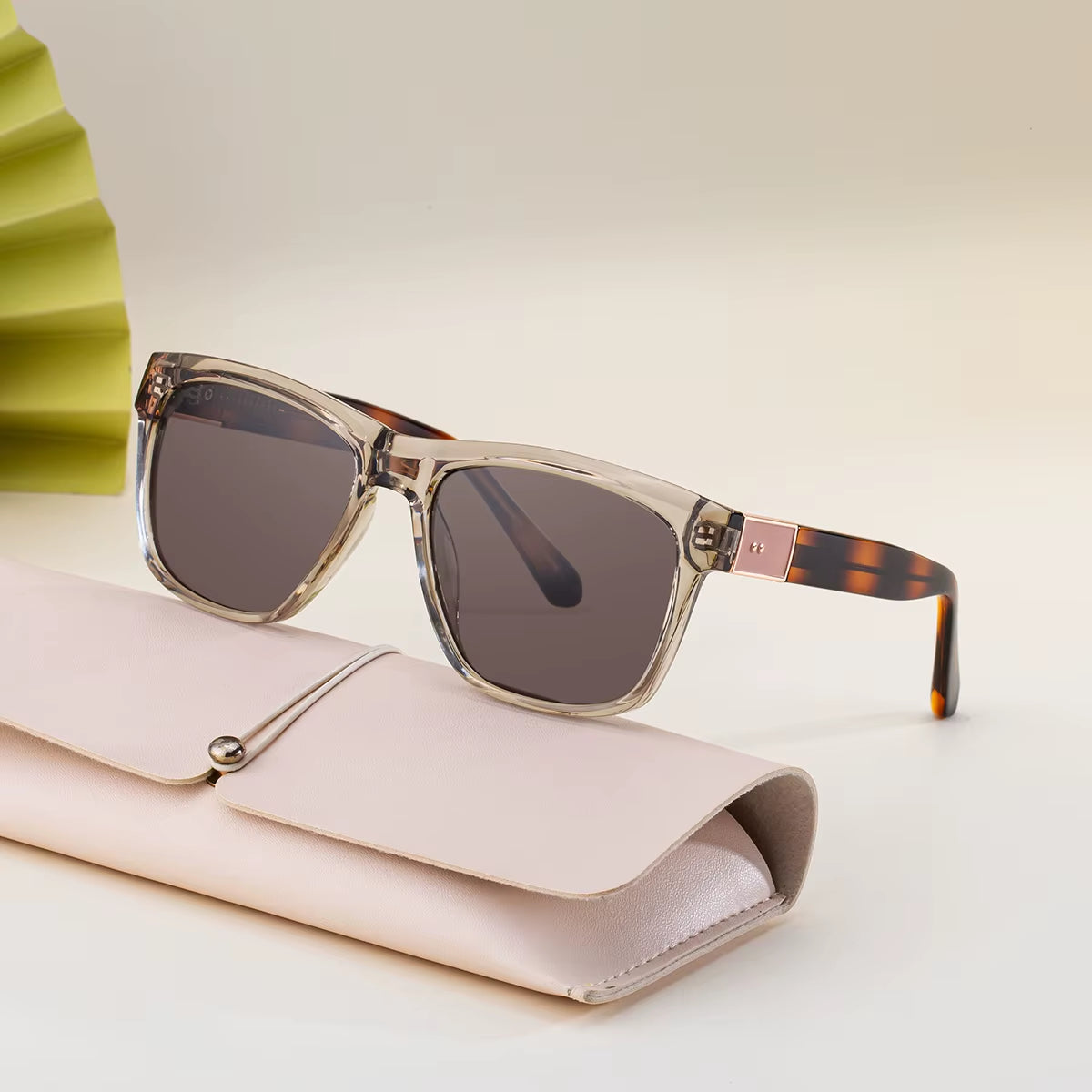  Designer Square Pin-In Temples UV400 Sunglasses for Men & Women 