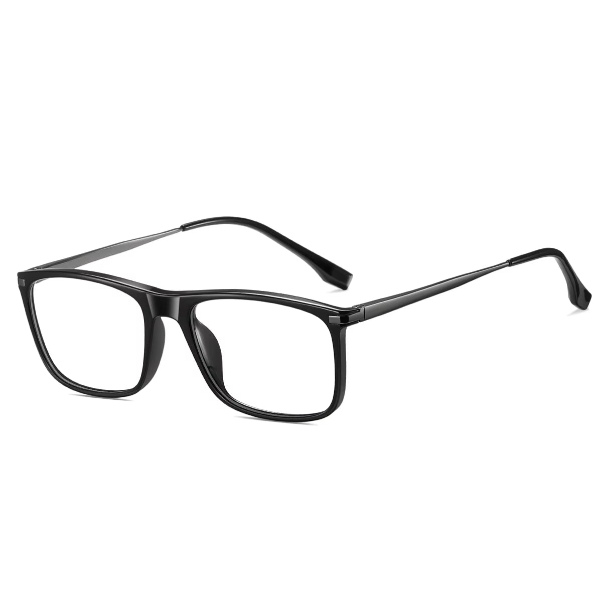  Classic Square TR90 Spring Hinge Eyeglasses for Men