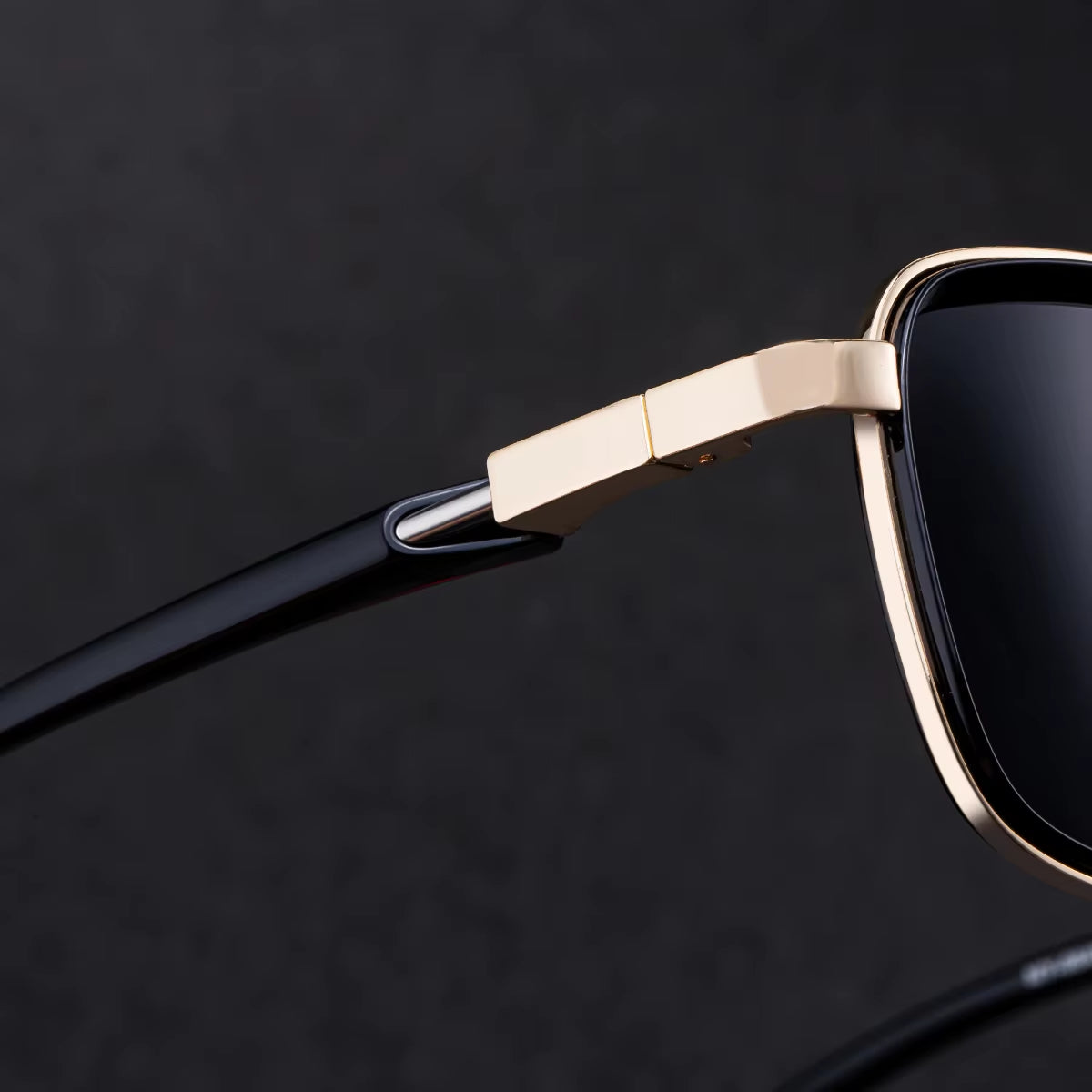 Designer Double Bridge Spring Hinge Polarized Driving UV400 Sunglasses for Men