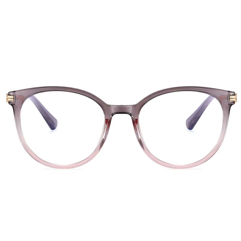  Cat Eye TR90 round Eyeglasses for Women 