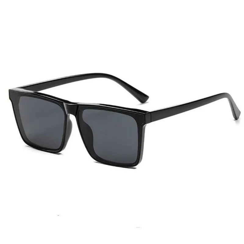 Stylish Retro Square Frame Sunglasses for Women - UV400 Protection and Trendy Design