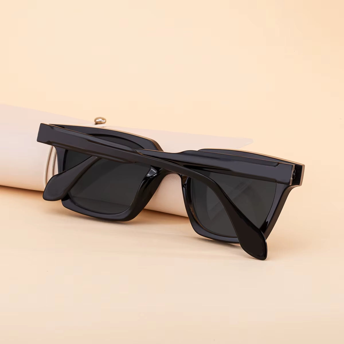 Designer Square Pin-In Temples Polarized Driving Fishing UV400 Sunglasses for Women & Men