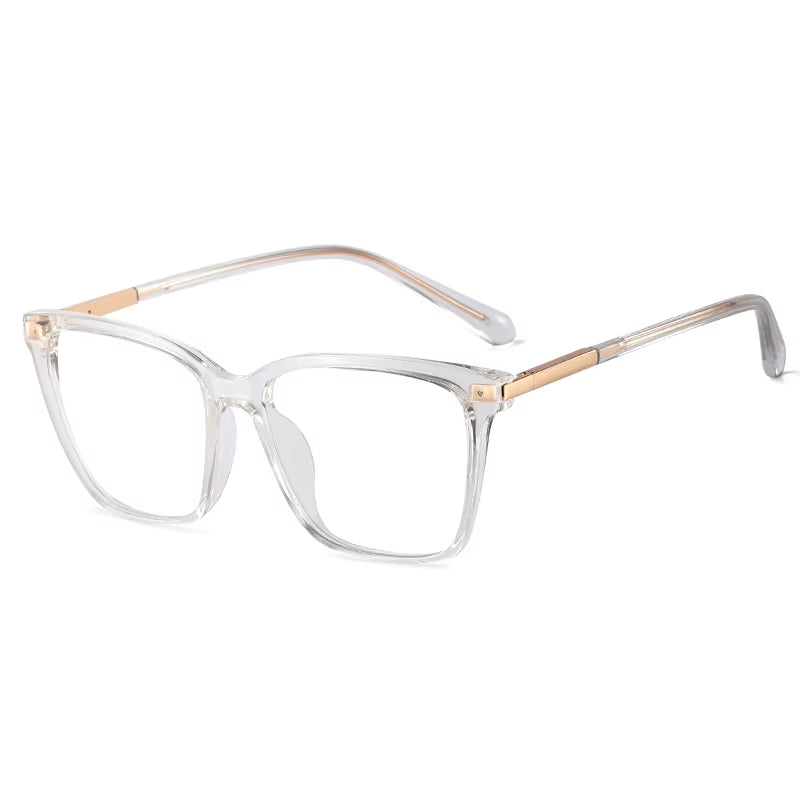  Fashion Square Spring Hinge Eyeglasses for Women