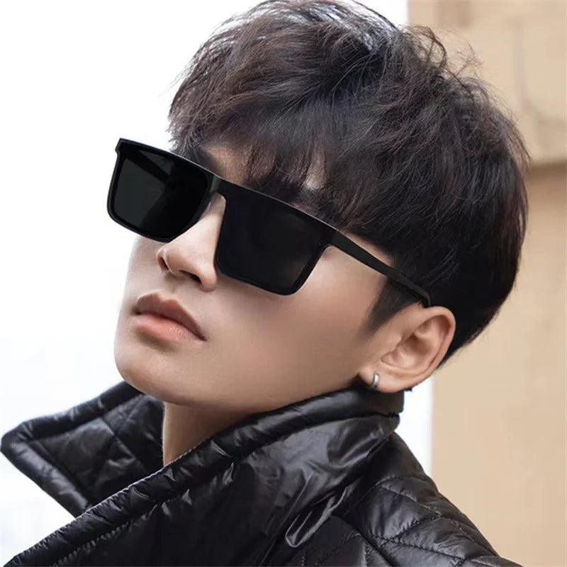 Stylish Retro Square Frame Sunglasses for Women - UV400 Protection and Trendy Design