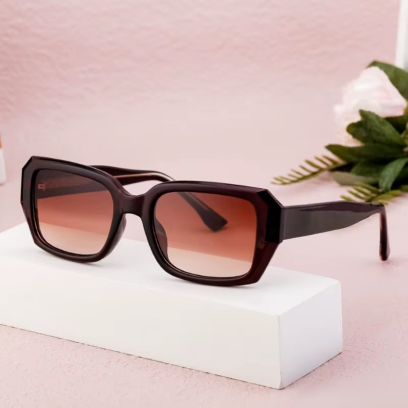  Designer Personality Rectangle CP UV400 Sunglasses for Women & Men