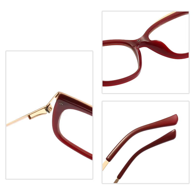  Cat Eye TR90 Spring Hinge  Eyeglasses for Women