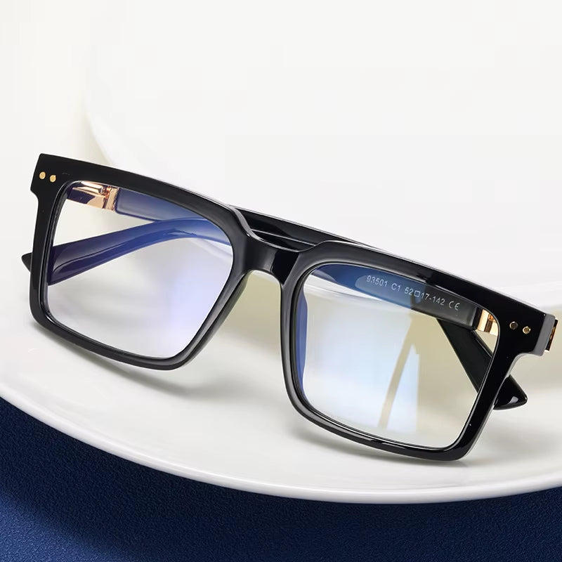 Vintage Retro TR90 Square Eyeglasses for Women & Men
