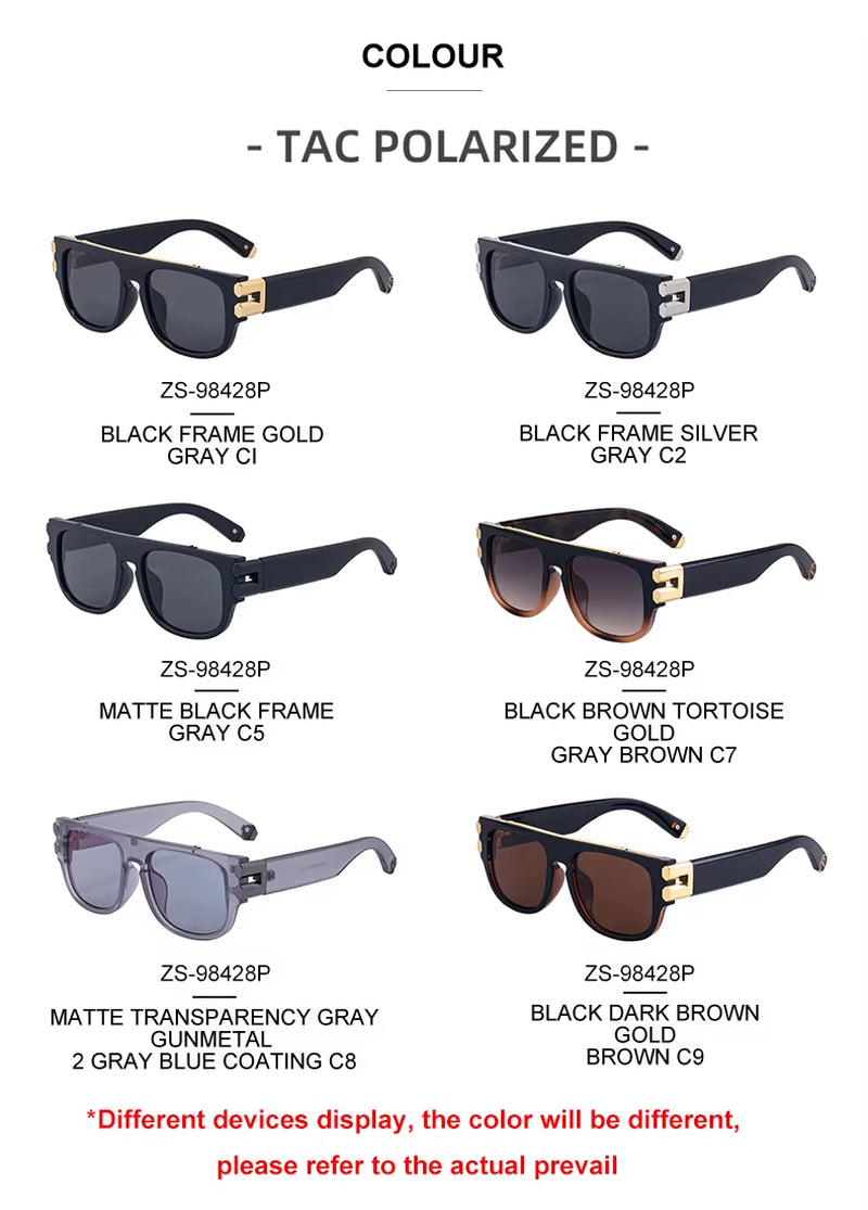  Designer Square Polarized Driving UV400 Sunglasses for Women