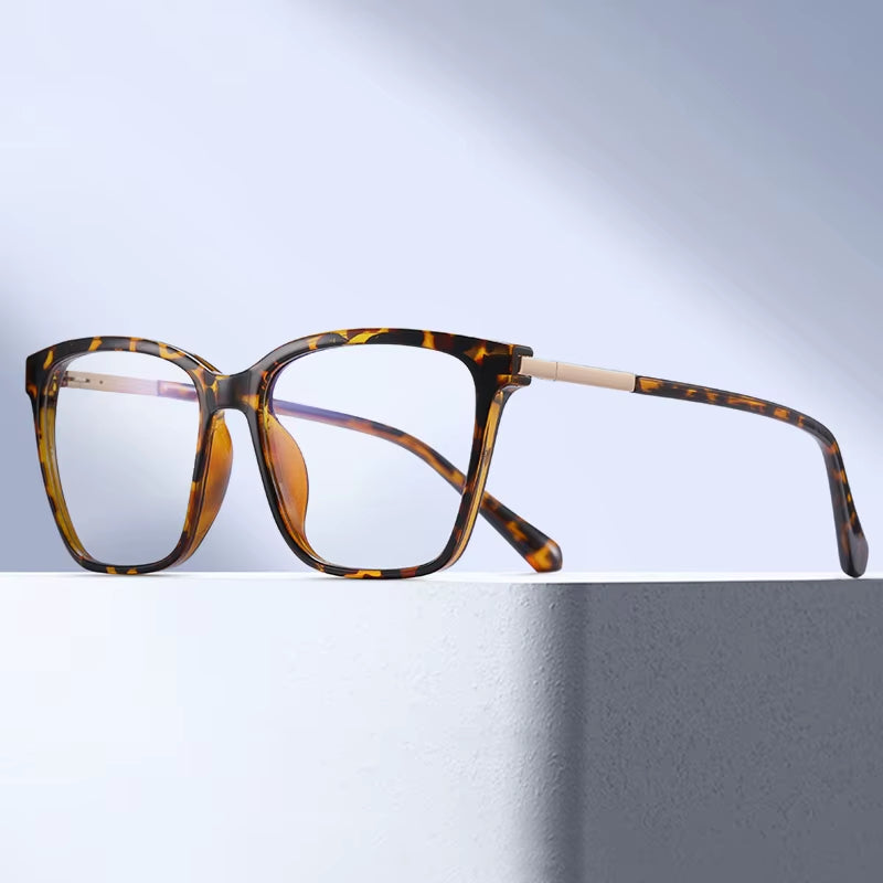  Fashion Square Spring Hinge Eyeglasses for Women