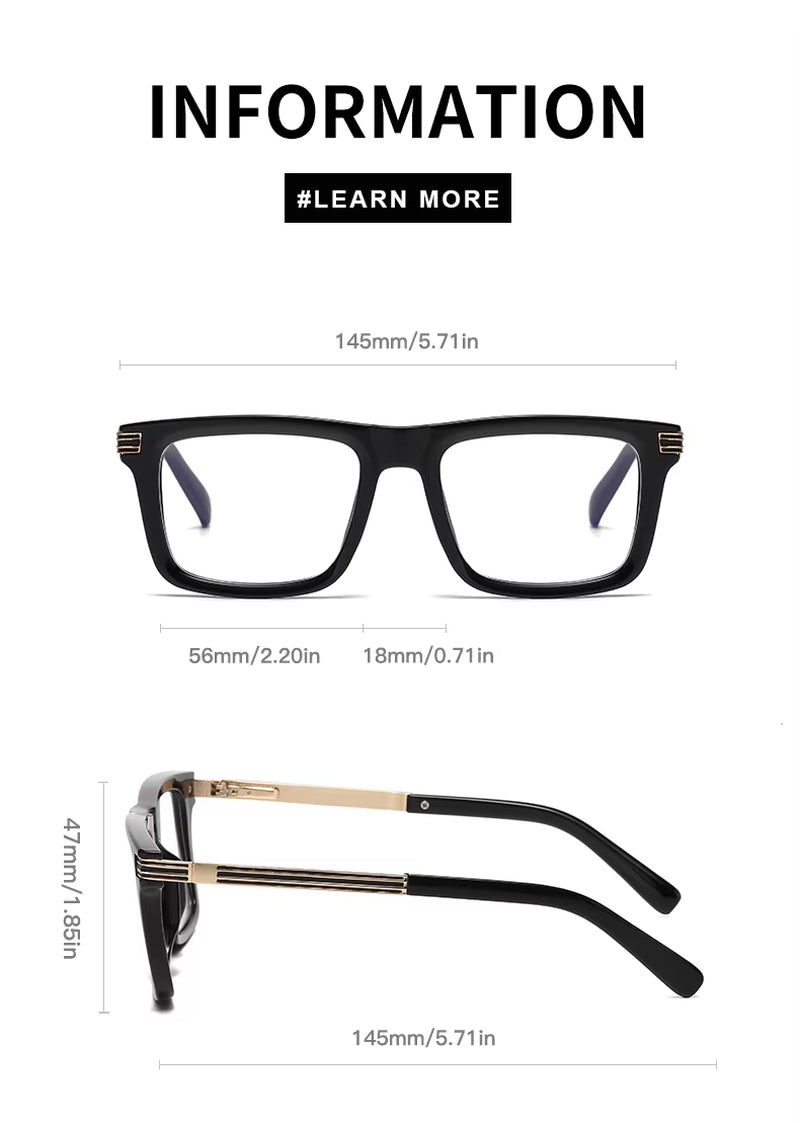  Fashion Photochromic Eyeglasses for Men