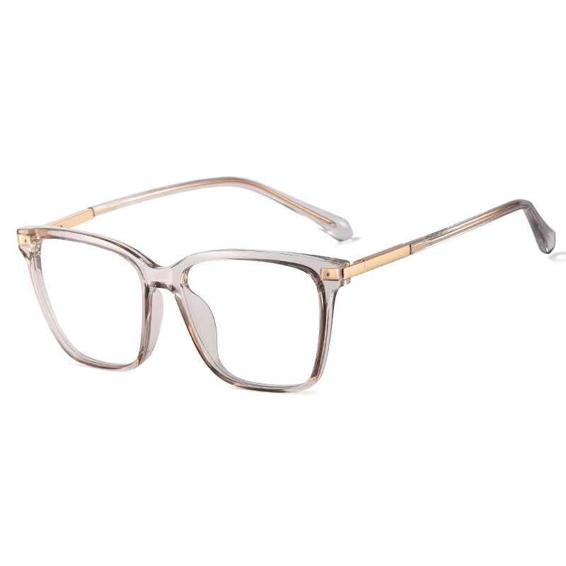  Fashion Square Spring Hinge Eyeglasses for Women