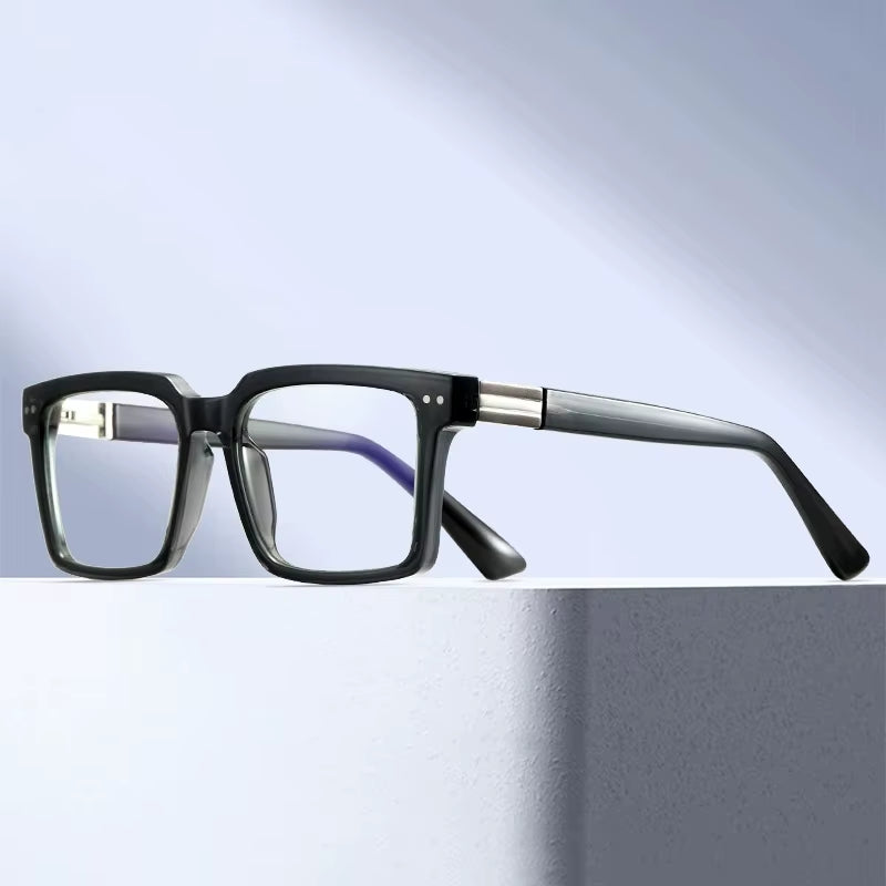 Vintage Retro TR90 Square Eyeglasses for Women & Men