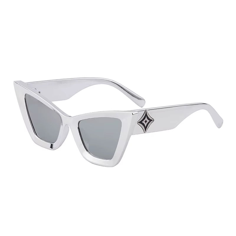Fashion Cat Eye Designer Oversized Frame UV Sunglasses for Women & Men