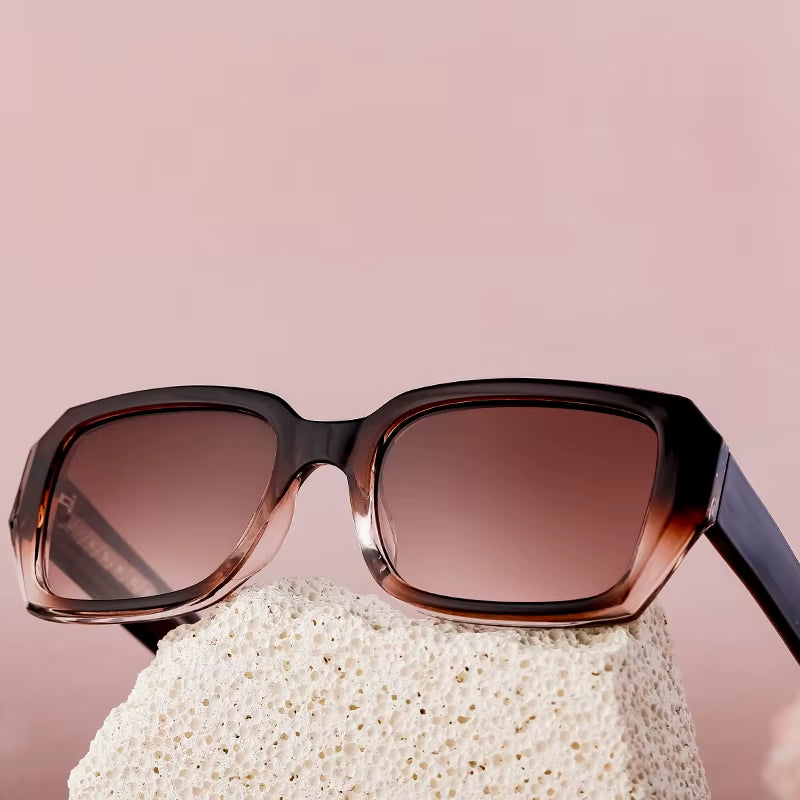  Designer Personality Rectangle CP UV400 Sunglasses for Women & Men