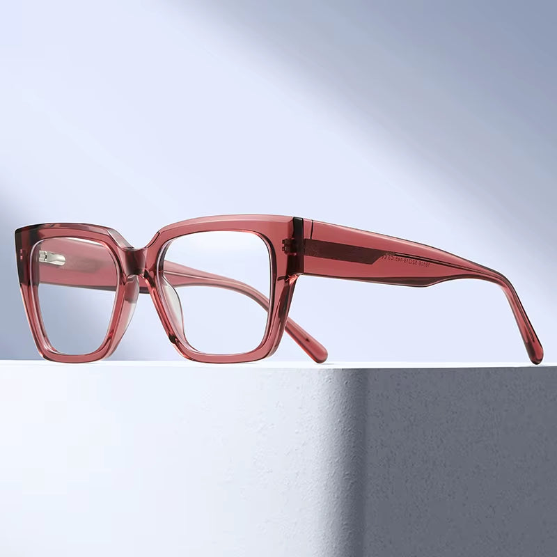  Cat Eye Acetate Spring Hinge  Eyeglasses for Women