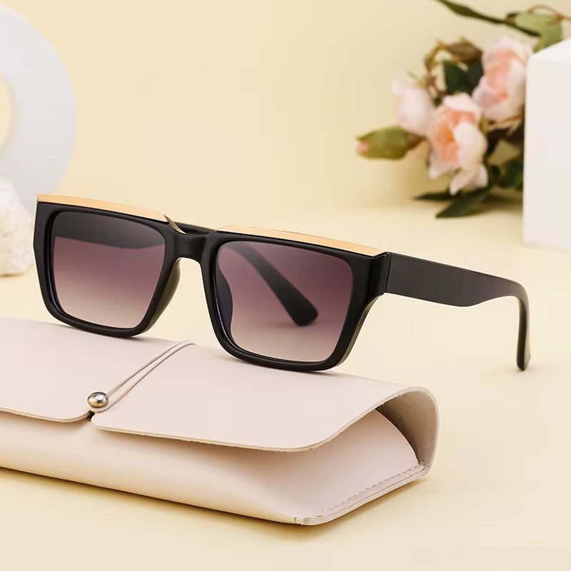 Designer Personality Square UV400 Sunglasses for Women