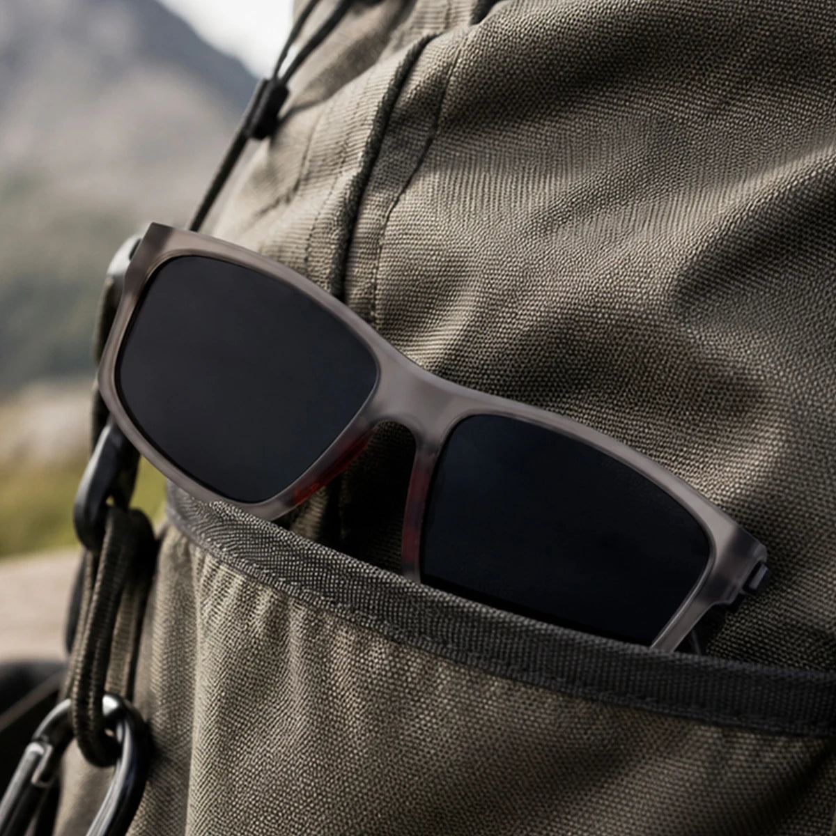 Sport Outdoor Square Polarized Fishing UV400 Sunglasses for Women & Men 