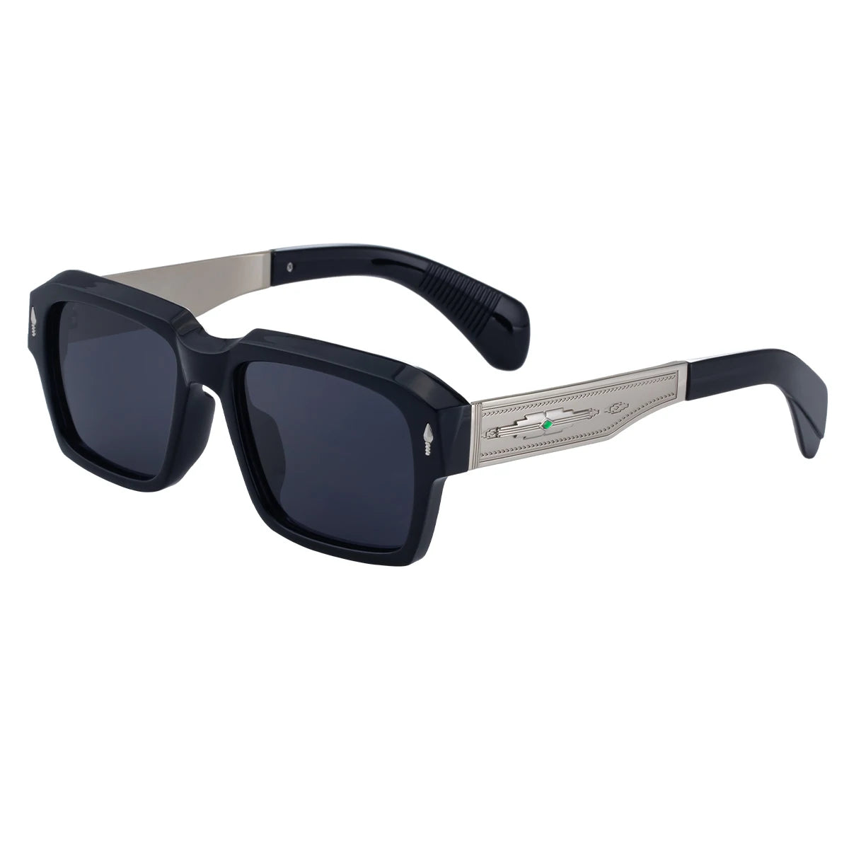 Designer Square Polarized UV400 Protection Sunglasses for Men