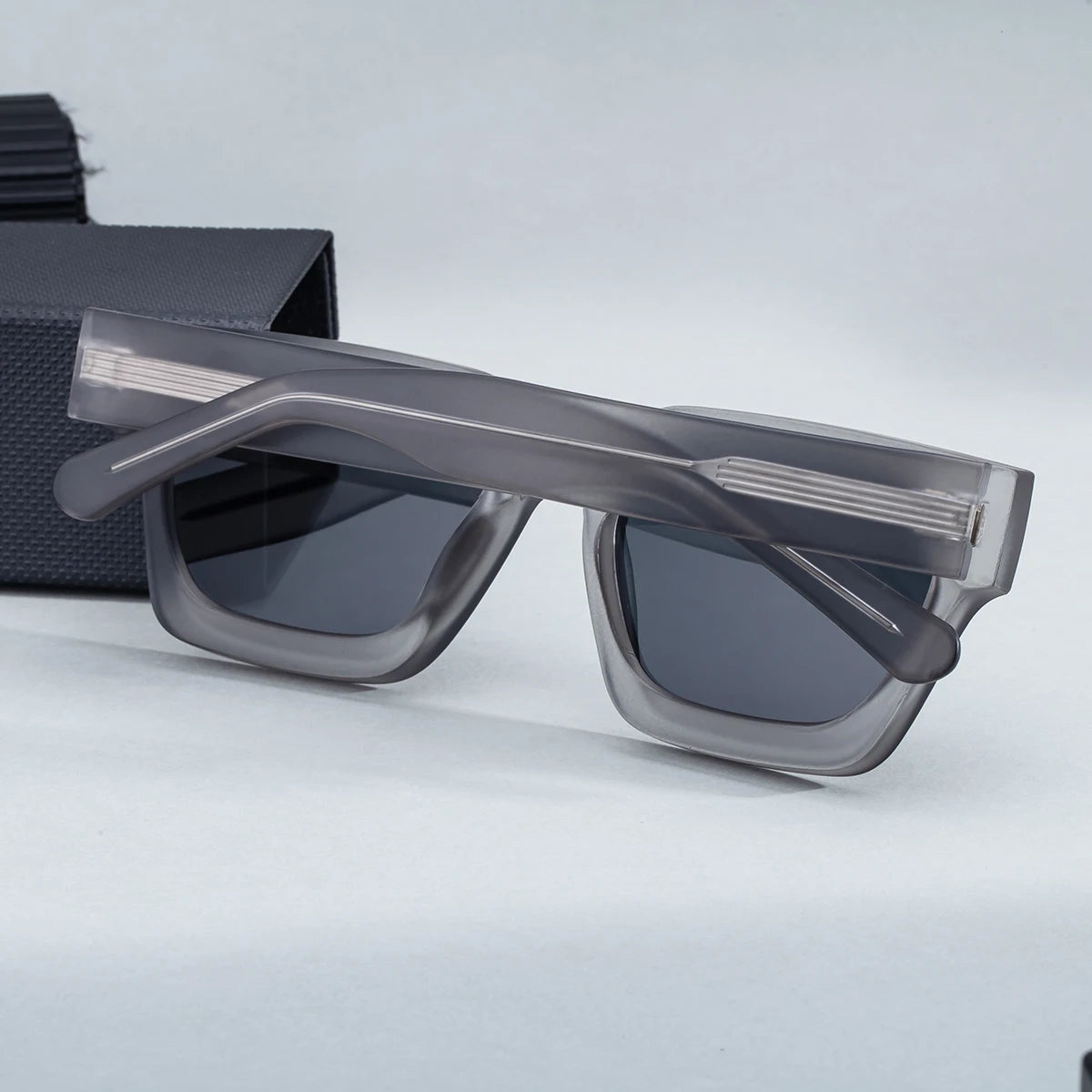 Designer Square Pin-In Temples polarized UV400 Sunglasses for Men & Women