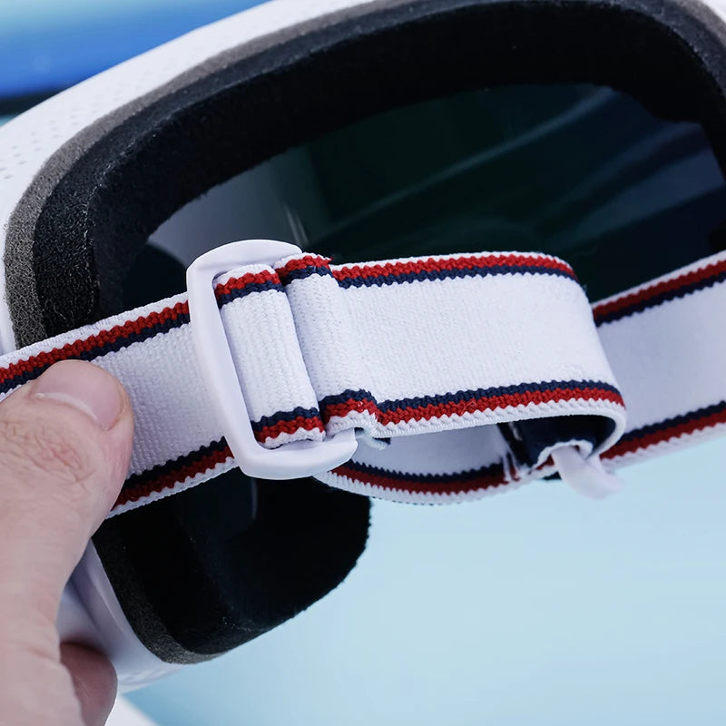  Fashion Windproof Breathable Mirror Lens Snowboard Goggles for Women & Men