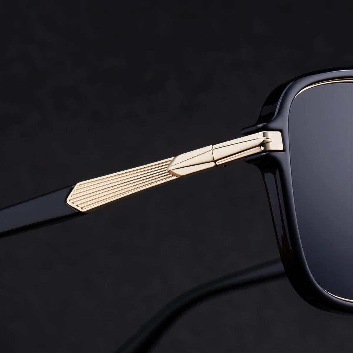 Designer Square Double Bridge UV400 Protection Sunglasses for Men