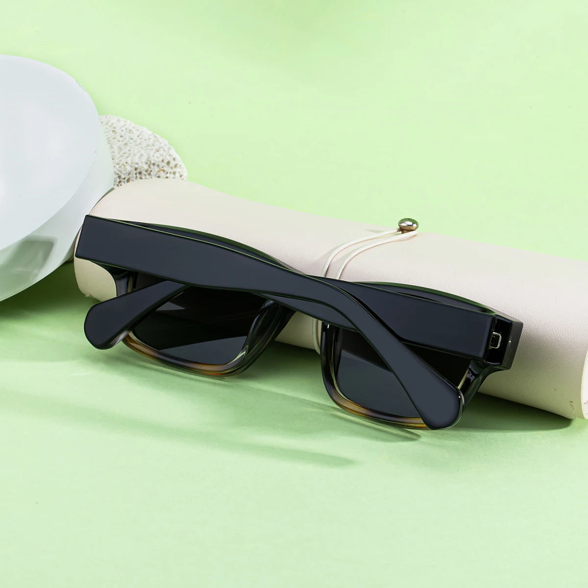 Designer Rectangle Pin-In Temples UV400 Protection Sunglasses for Women