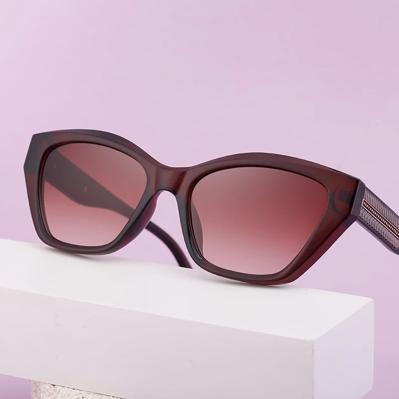 Designer Personality Cat Eye UV400 Protection Sunglasses for Women