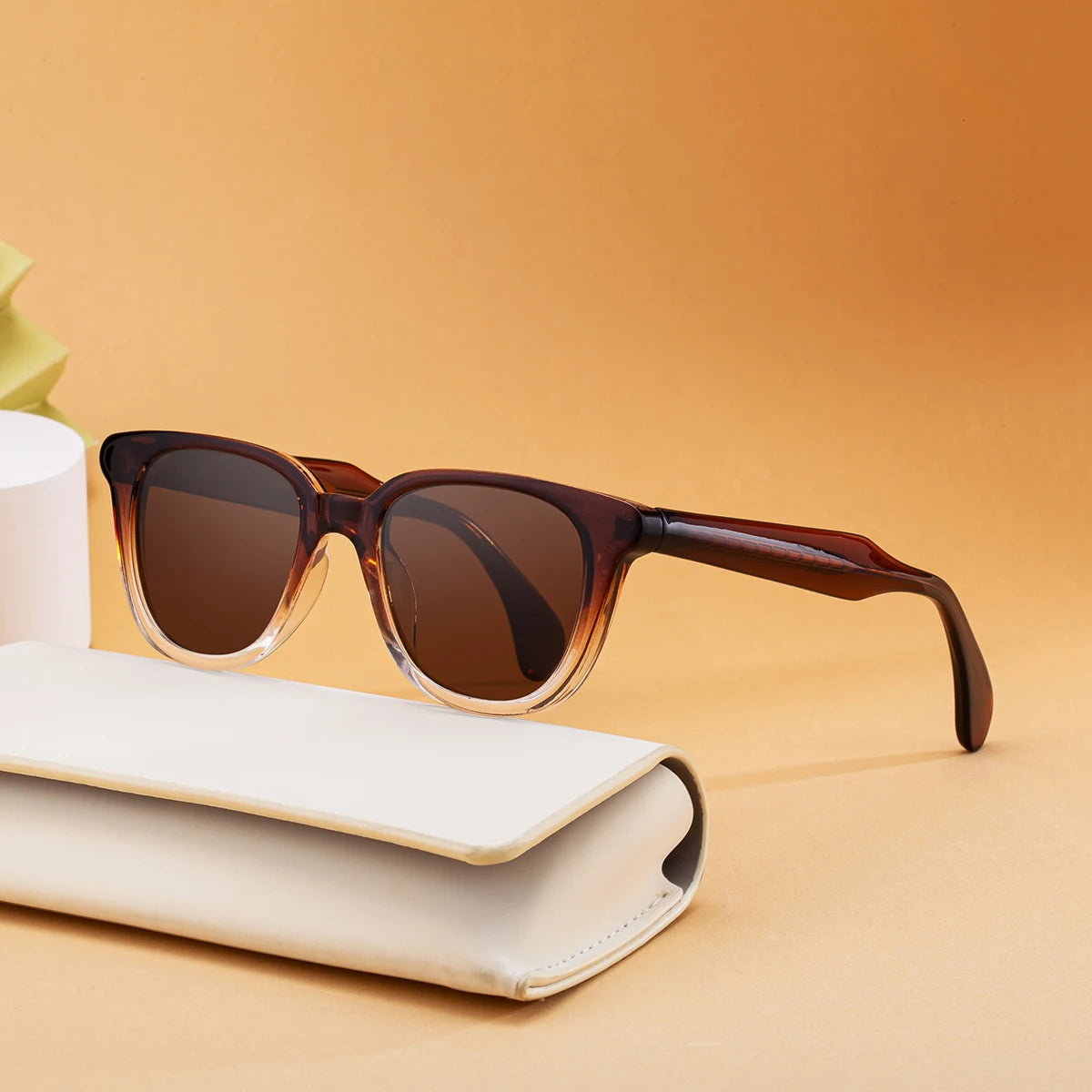 Designer Soft Cat Eye Pin-In Temples UV400 Sunglasses for Women