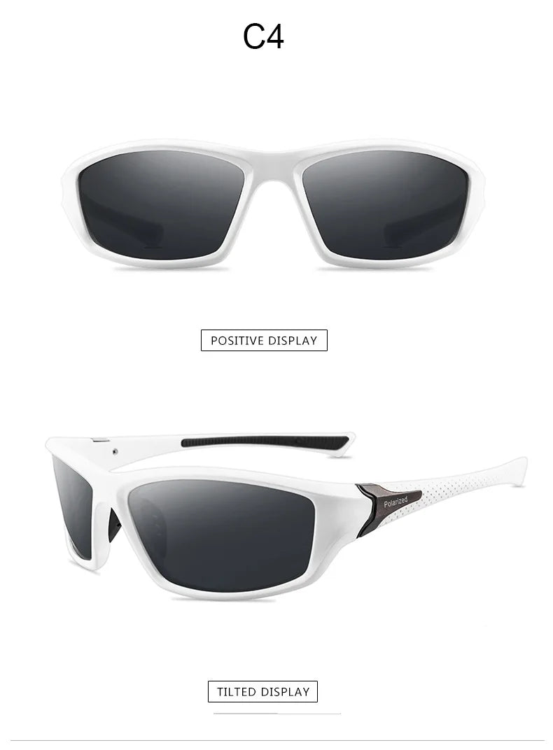 Elevate Your Style with Our Luxury Polarized Rectangle Sunglasses for Men - Perfect for Driving, Travel, and Outdoor Adventures