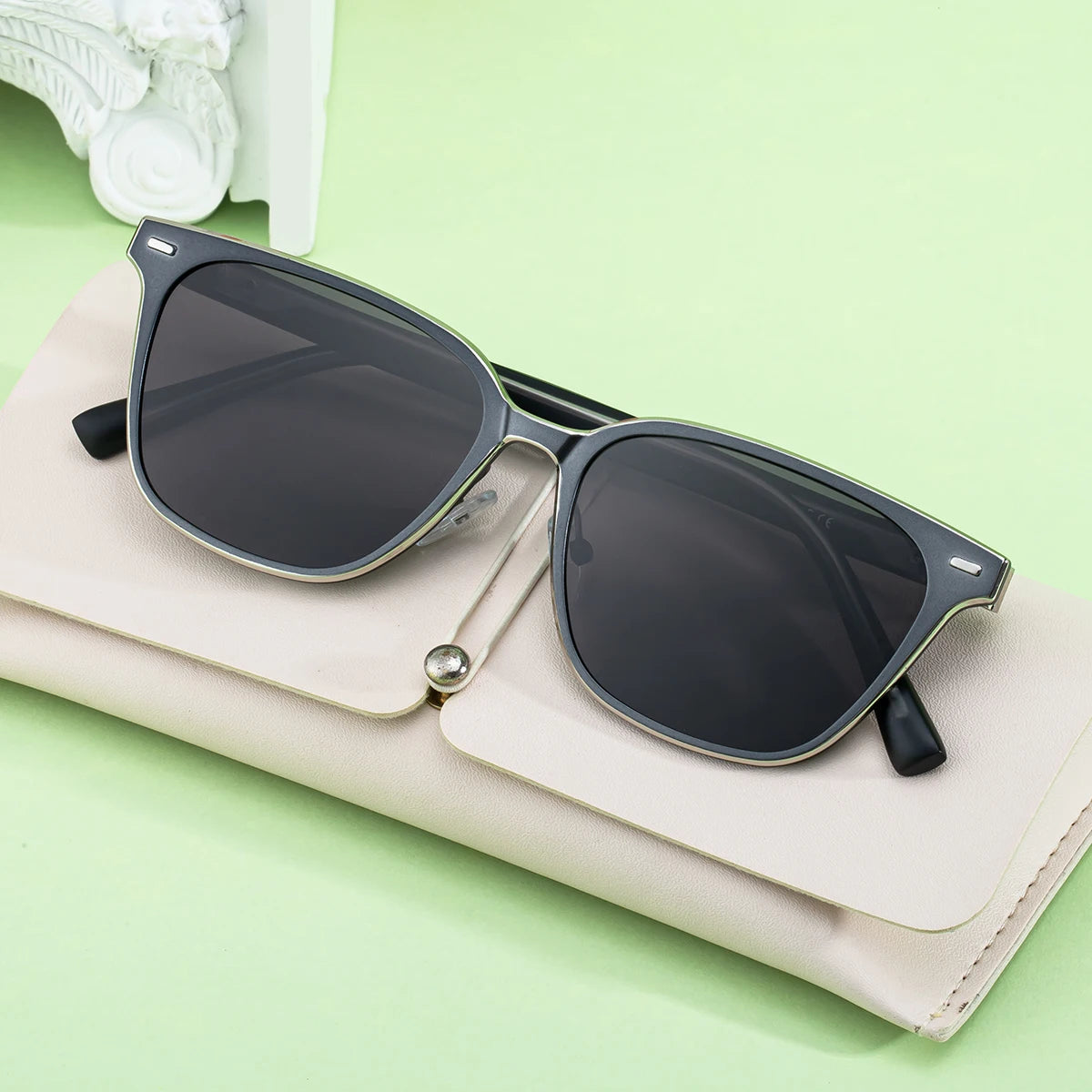  Designer Soft Square Polarized Fishing UV400 Sunglasses for Women & Men