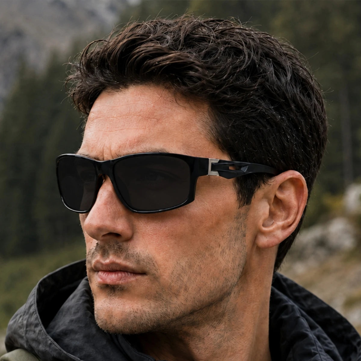 Sport Outdoor Square Polarized Fishing UV400 Sunglasses for Women & Men 