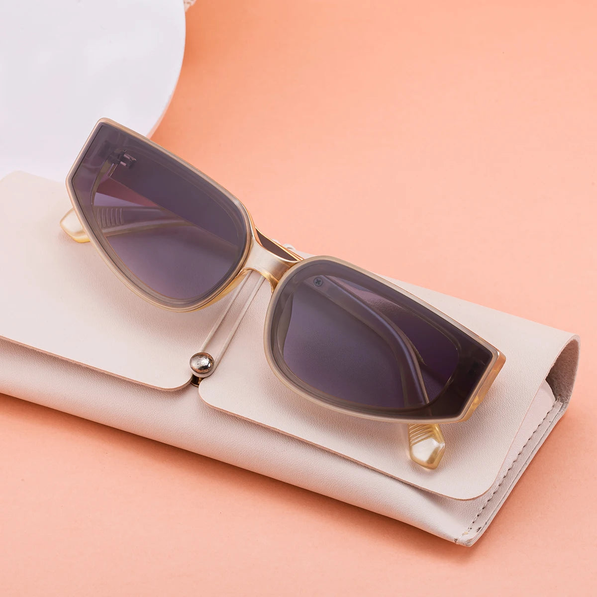 Designer Rectangle PC Frame UV400 Protection Sunglasses for Women