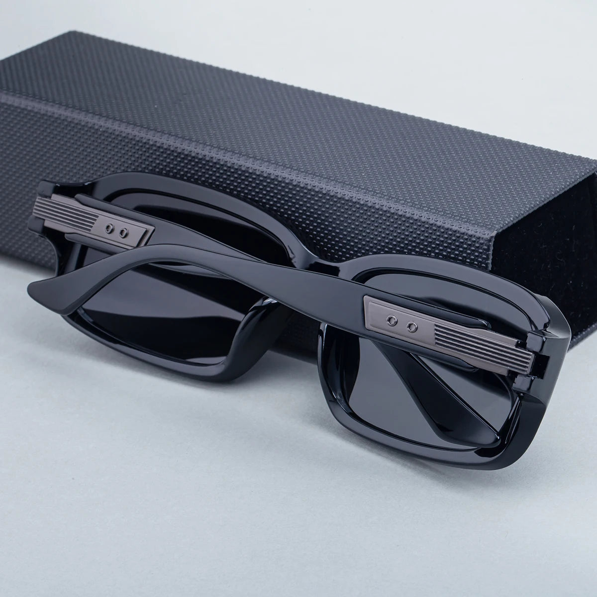  Designer Rectangle Polarized Driving Fishing UV400 Sunglasses for Men