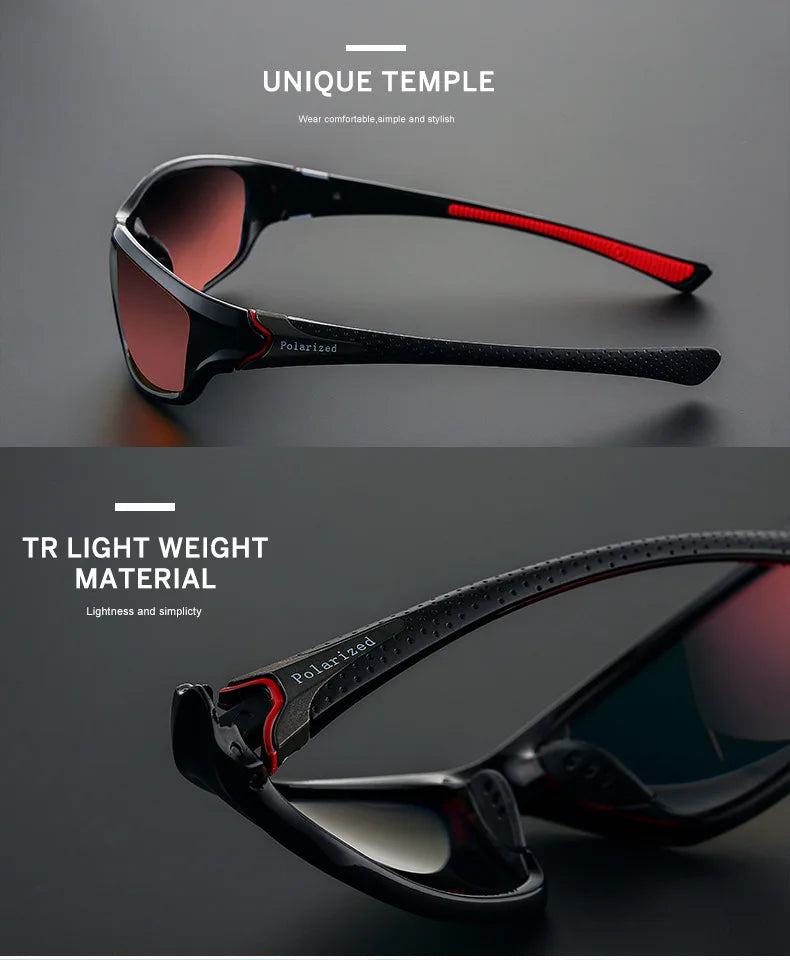 Elevate Your Style with Our Luxury Polarized Rectangle Sunglasses for Men - Perfect for Driving, Travel, and Outdoor Adventures