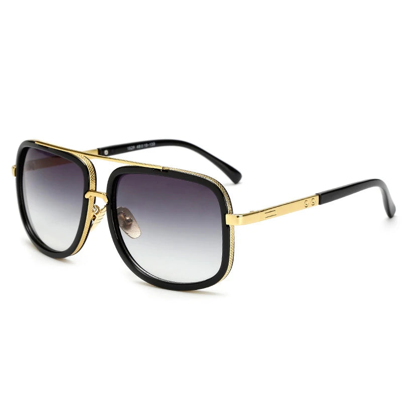 Stylish Retro Square Sunglasses for Men and Women - High-Quality Fashion Eyewear