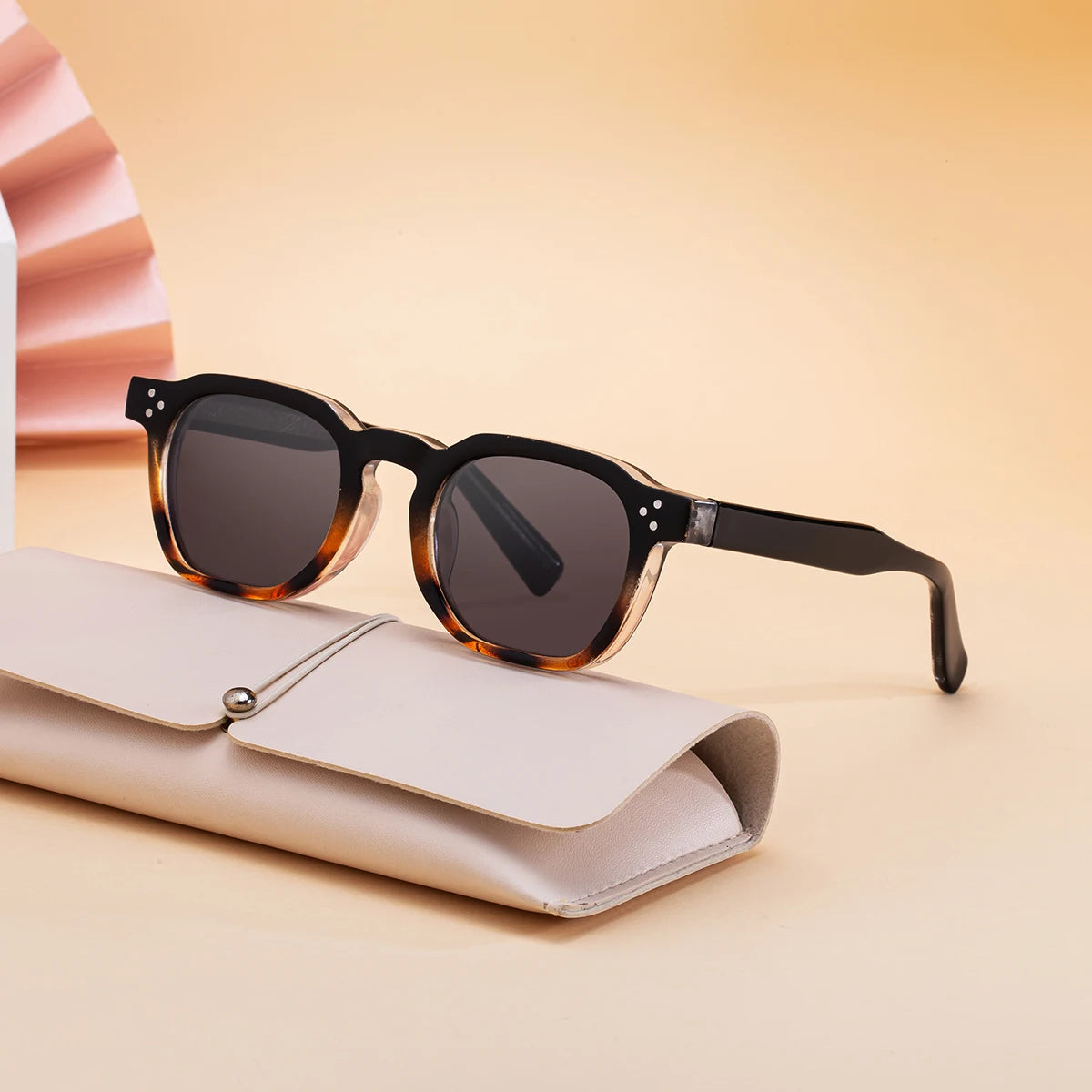 Designer Soft Square Pin-In Temples UV400 Sunglasses for Women & Men