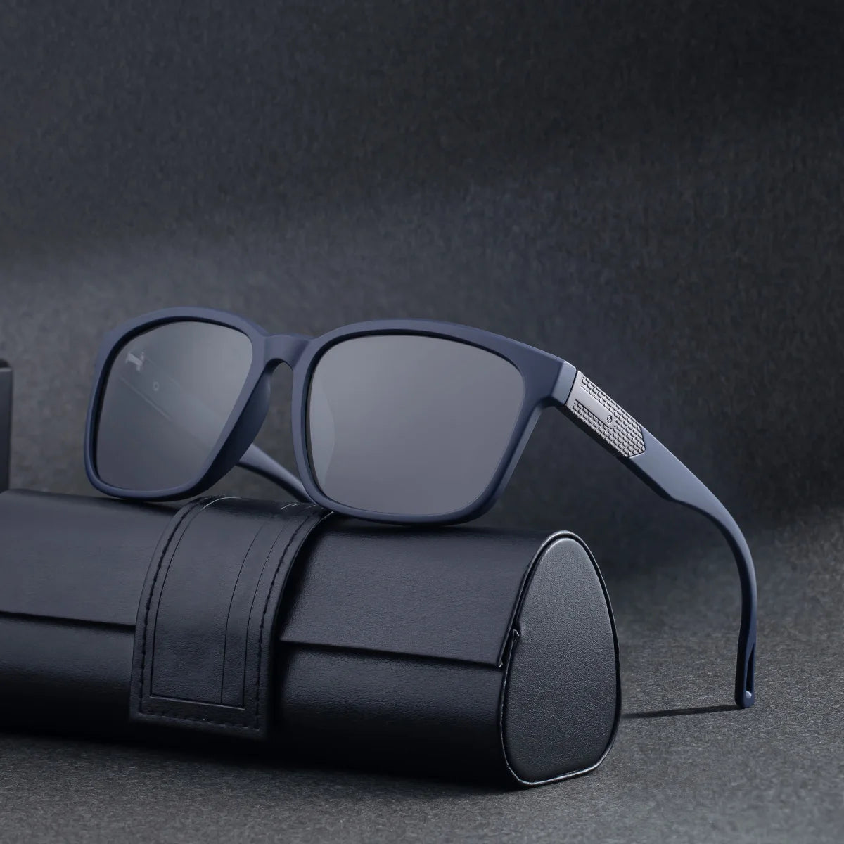 Designer Polarized Square Frame UV400 Protection Sunglasses for Men