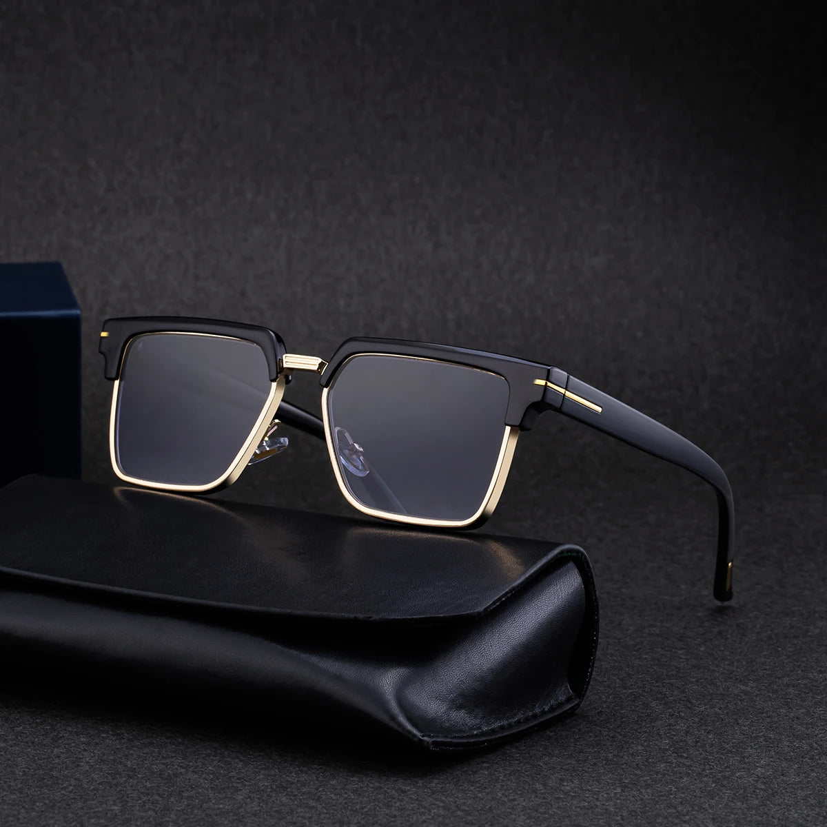 Designer Square Frame UV400 Protection Sunglasses for Men