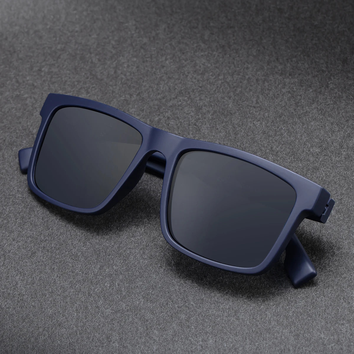  Personality Square Frame Polarized Lens UV400 Sunglasses for Men 