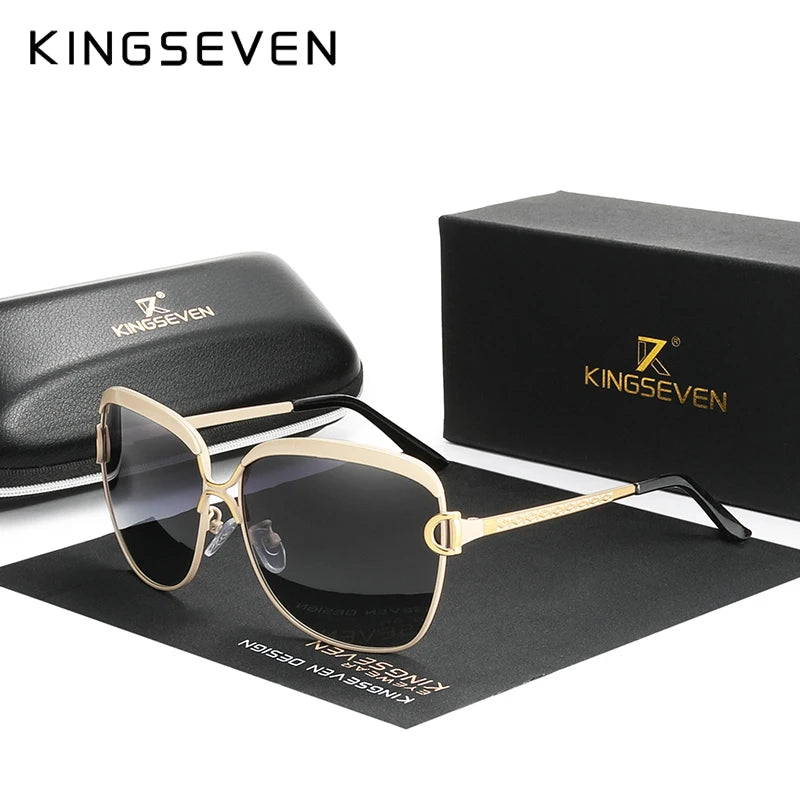 Elevate Your Style with These Chic Polarized Gradient Lens Sunglasses for Women - Luxury Butterfly Design