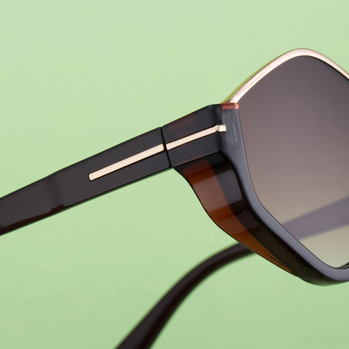 Designer Polygonal Shaped UV400 Protection Sunglasses for Women 