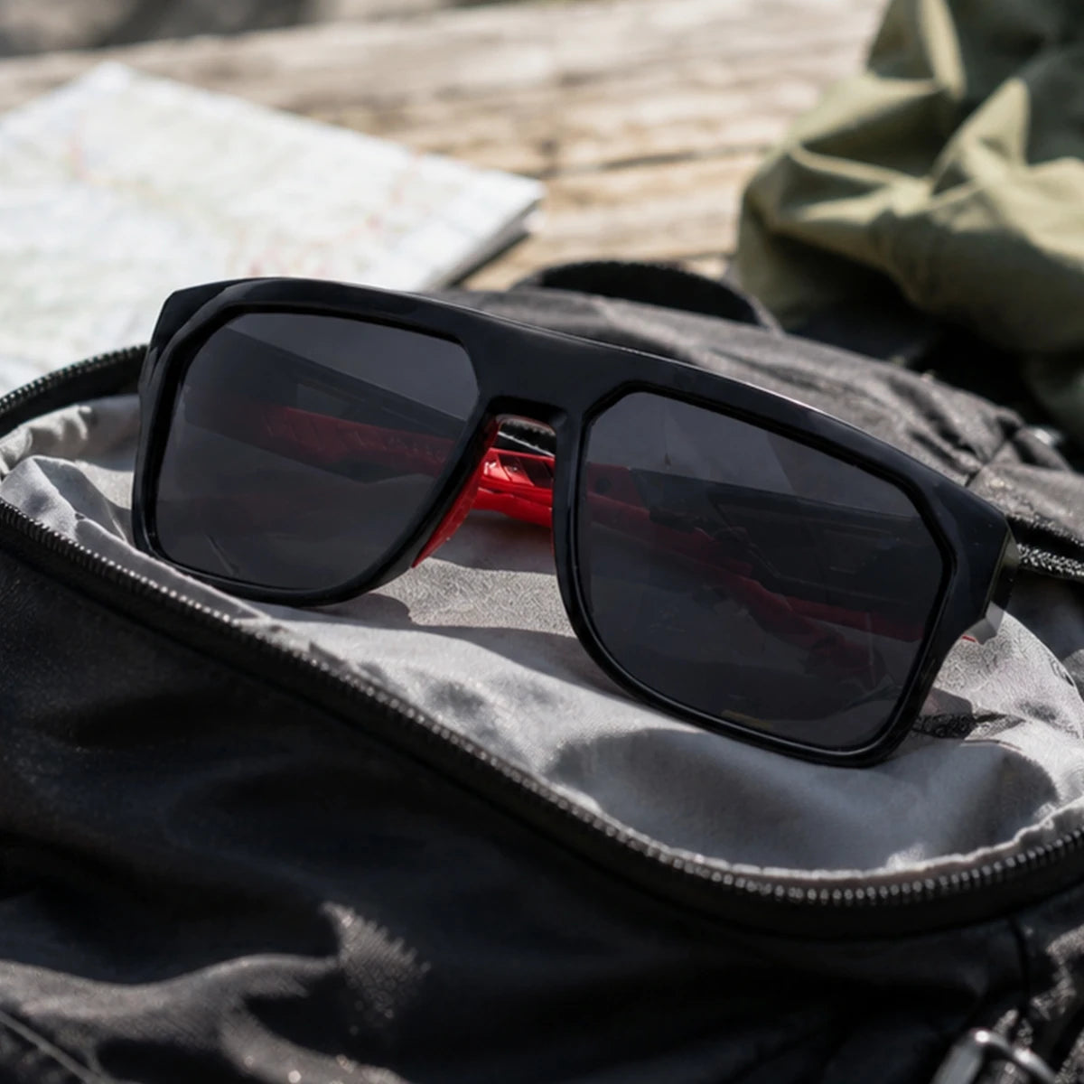 Sport Outdoor Square Polarized UV400 Shades Sunglasses for Women & Men 