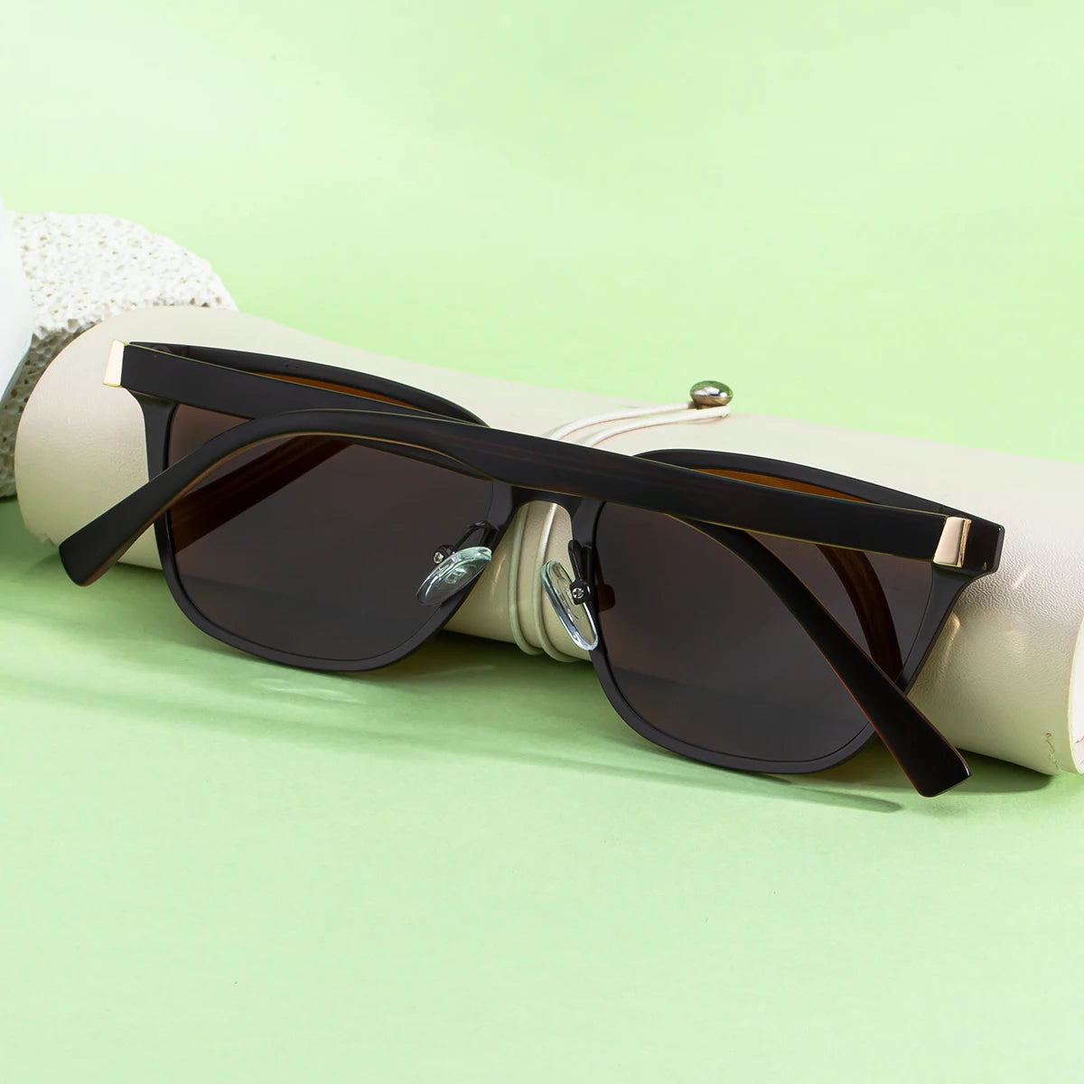  Designer Soft Square Polarized Fishing UV400 Sunglasses for Women & Men