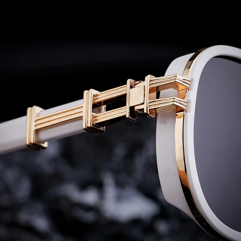  Vintage Retro Style Aviation Double Bridge Polarized UV400 Sunglasses for Men