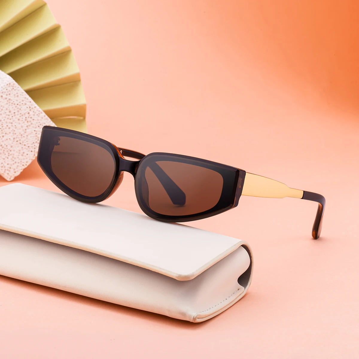 Designer Rectangle PC Frame UV400 Protection Sunglasses for Women