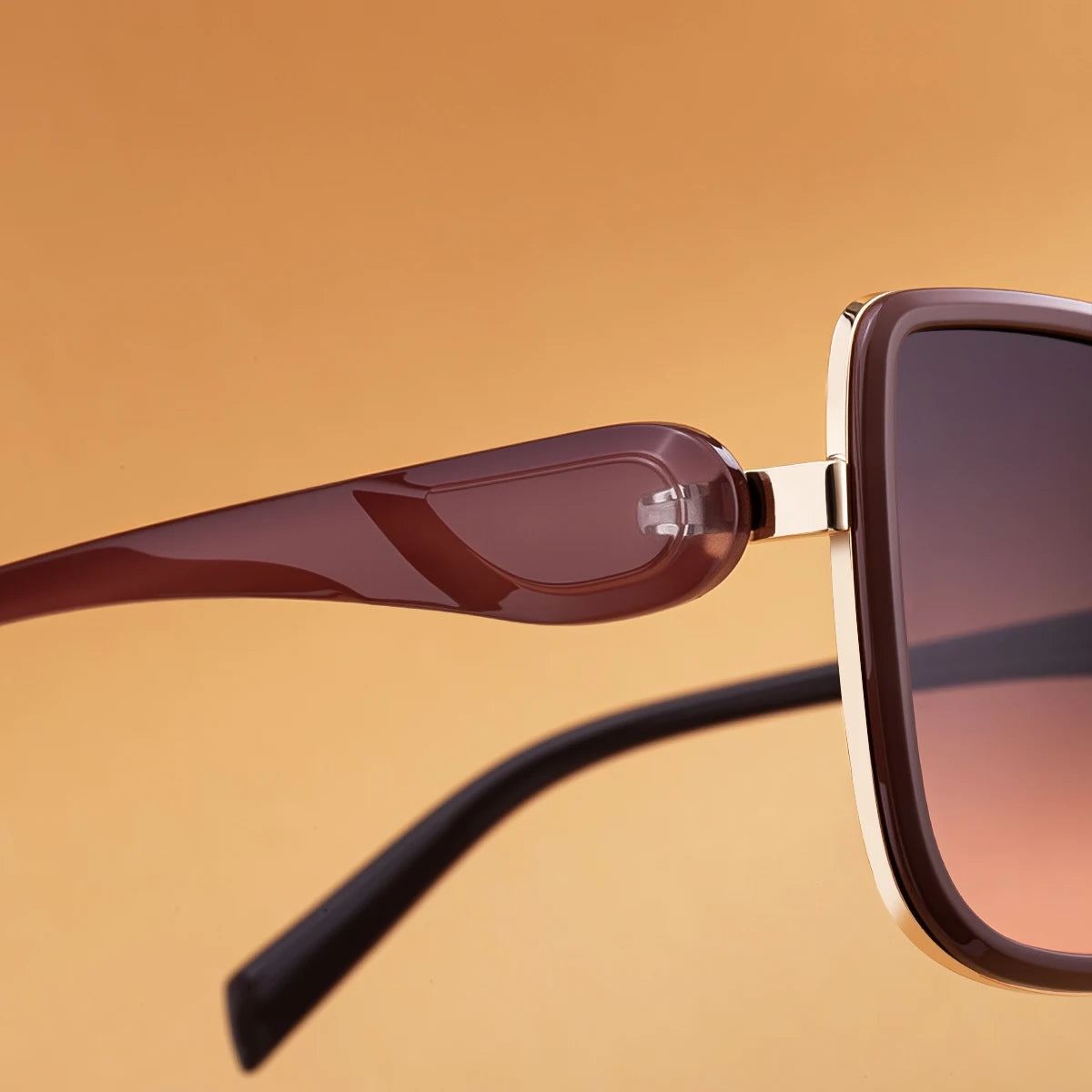 Designer Oversized Soft Square UV400 Sunglasses for Women