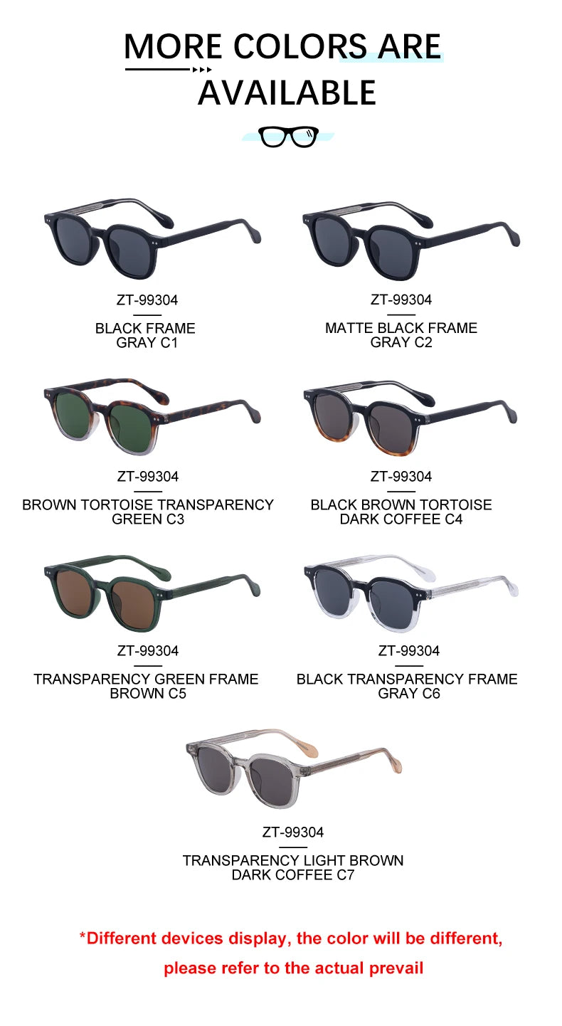 Designer PC Frame Soft Square UV400 Protection Sunglasses for Women & Men 